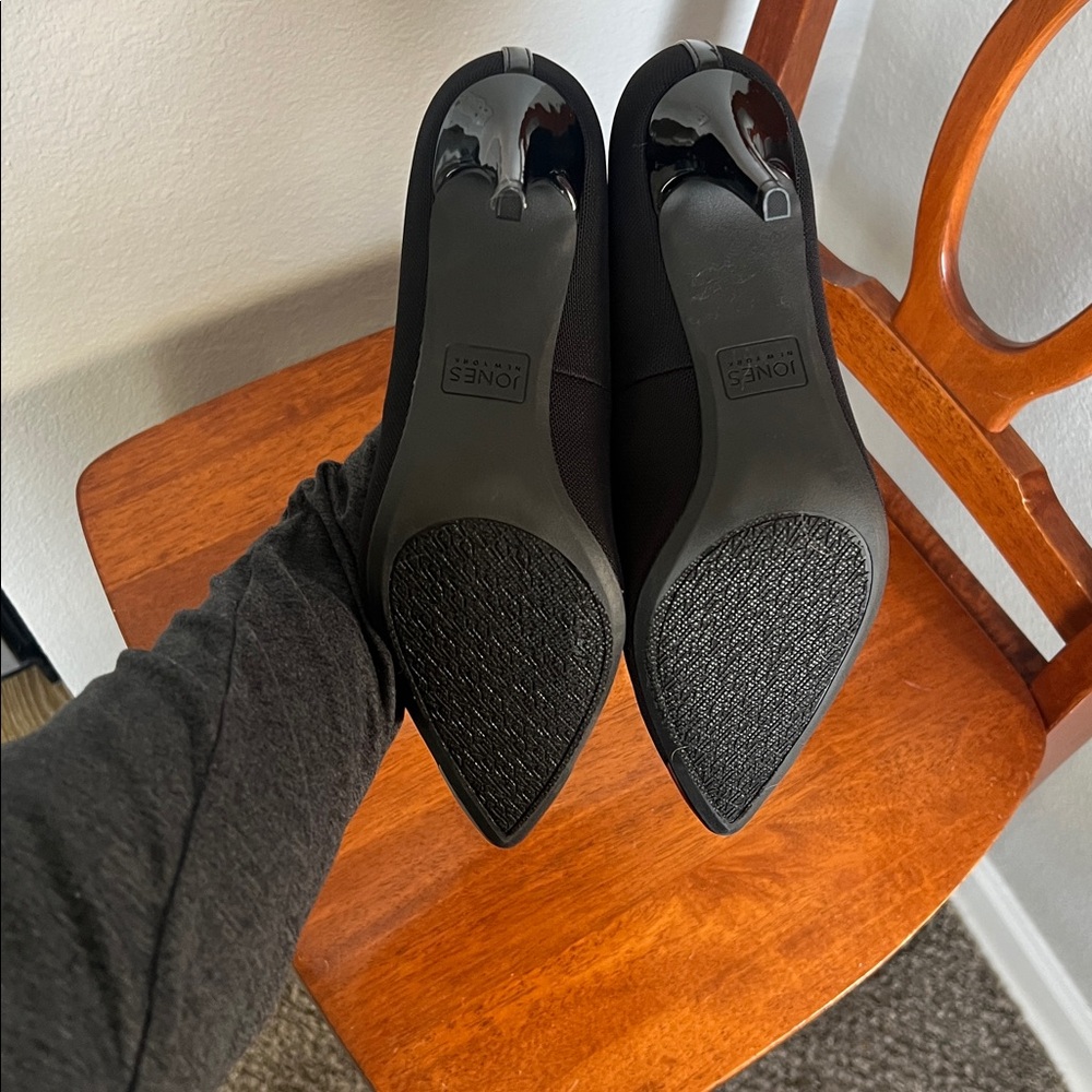 NWT Jones New York Black Heels 9 - Picture 5 of 7